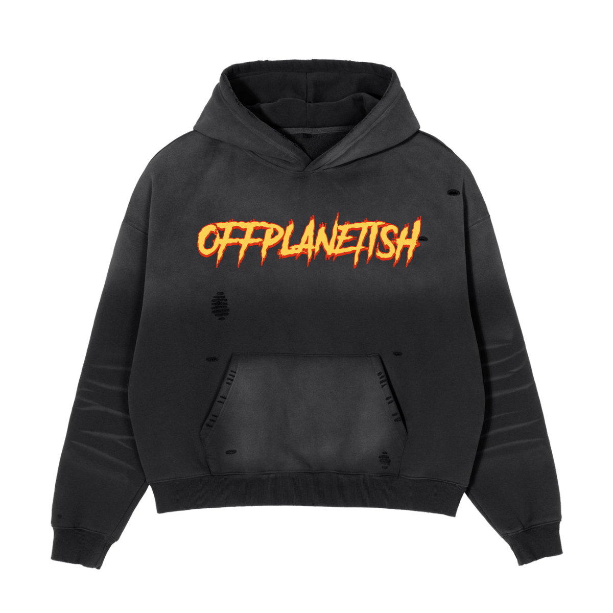 Fuk What They Feelin Boxy Hoodie