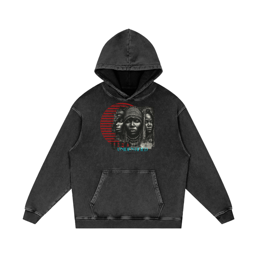 SOUL UFO 5416 Acid Wash Hoodie — 420 GSM