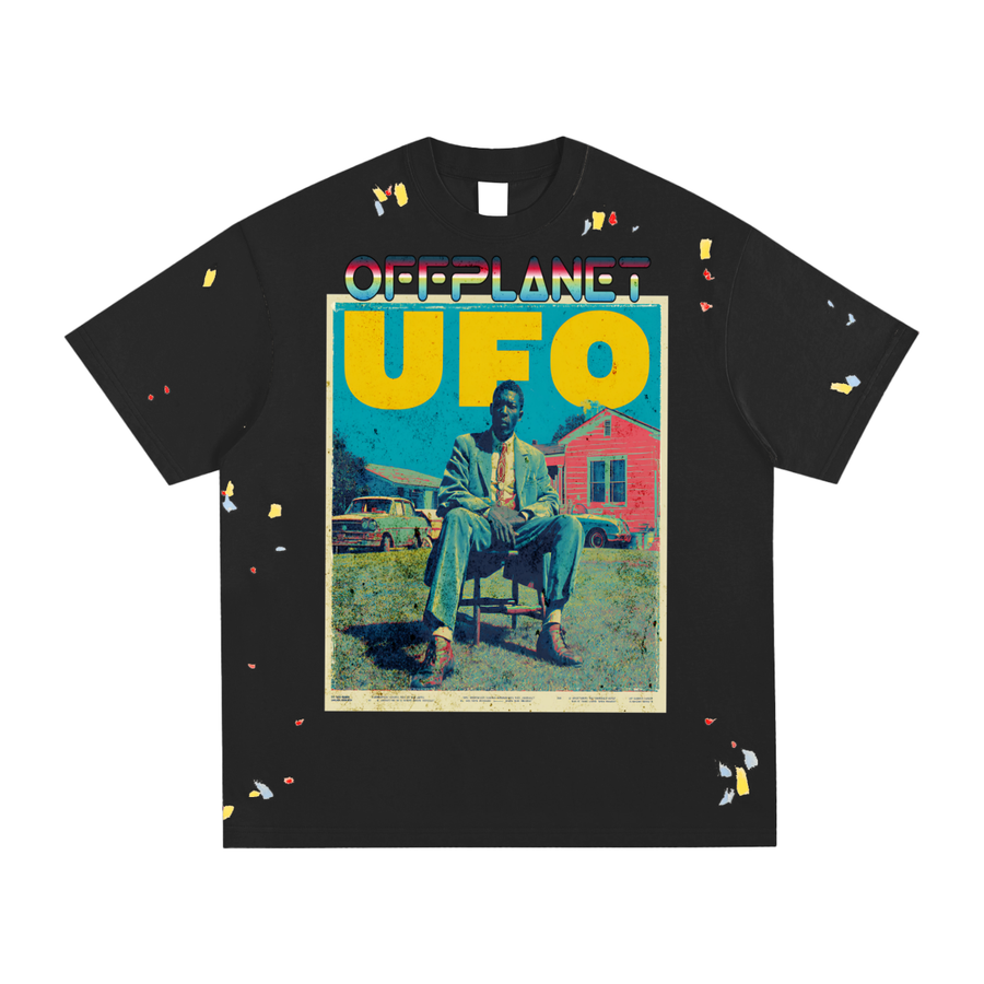 SOUL CLASSIC U.F.O. Paint Splatter T-Shirt