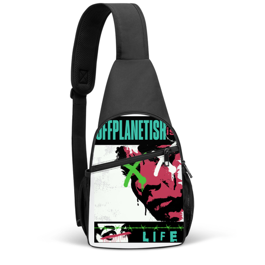 FROM "THE HOUSE OF OFFPLANETISH" OFFPLANET LIFE Collection All-Over Print Chest Bag