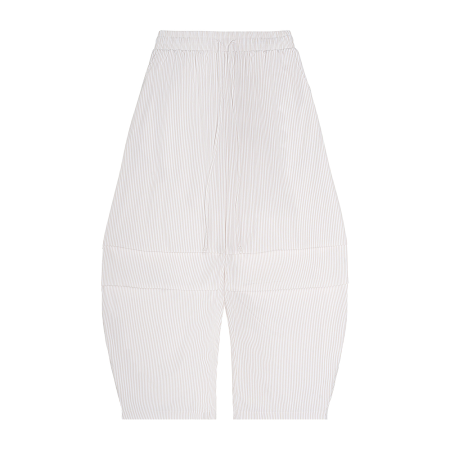 UFO × ORION — GEMINI Vertical Stripe Drawstring Barrel Pants