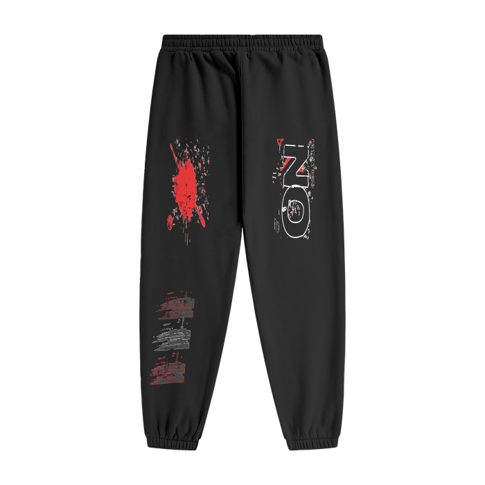 YES/NO. Streetwear Unisex Fleece Joggers