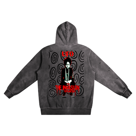 SOUL UFO 5416 Monkey Washed Hoodie — Heavyweight