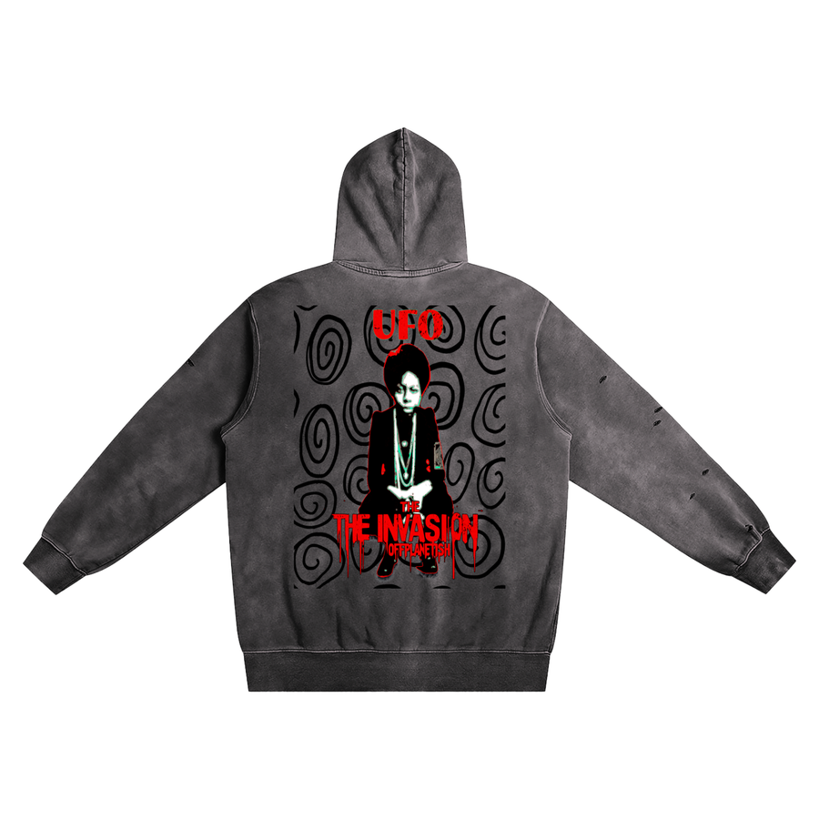 SOUL UFO 5416 Monkey Washed Hoodie — Heavyweight