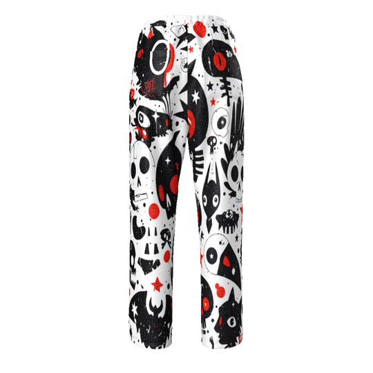 FROM "THE HOUSE OF OFFPLANETISH" THE ALIEN ART COLLECTION All-Over Print Unisex Straight Leg Pants