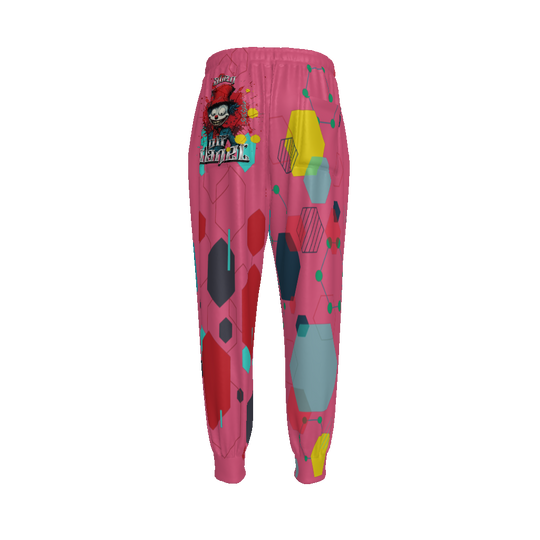 FROM "THE HOUSE OF OFFPLANETISH" THE ALIEN ART COLLECTION All-Over Print Unisex Drawstring Waist Joggers