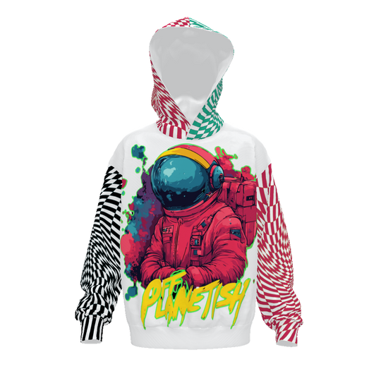 FROM "THE HOUSE OF OFFPLANETISH" OFFPLANETISH COLLECTION Streetwear All-Over Print Unisex Drop Shoulder Oversized Hoodie