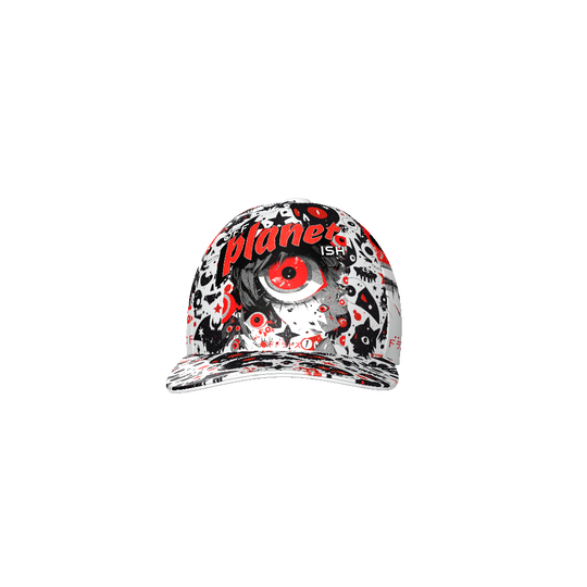 All-Over Print Baseball Cap FROM "THE HOUSE OF OFFPLANETISH" THE ALIEN ART COLLECTION