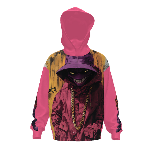 FROM “THE HOUSE OF OFFPLANETISH “ THE OFFPLANET COLLECTION Streetwear All-Over Print Unisex Drop Shoulder Oversized Hoodie