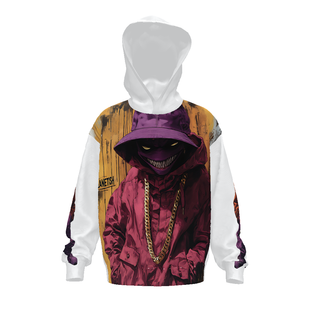 FROM “THE HOUSE OF OFFPLANETISH “ THE OFFPLANET COLLECTION Streetwear All-Over Print Unisex Drop Shoulder Oversized Hoodie